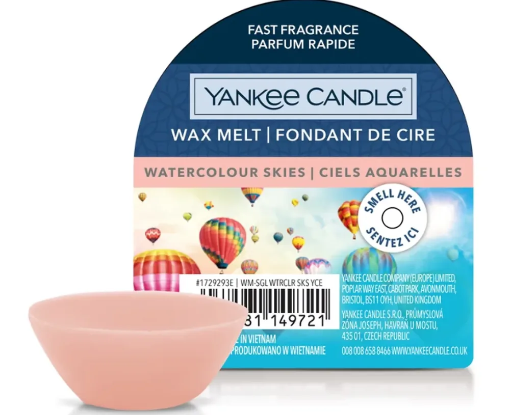 Yankee Candle Duftwachsplättchen Watercolour Skies (1 Stk)