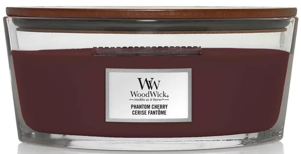 WoodWick Ellipse Duftkerze Phantom Cherry (454g)