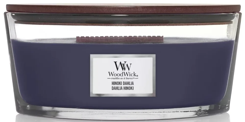 WoodWick - Duftkerze im Glas, 453G, Blau