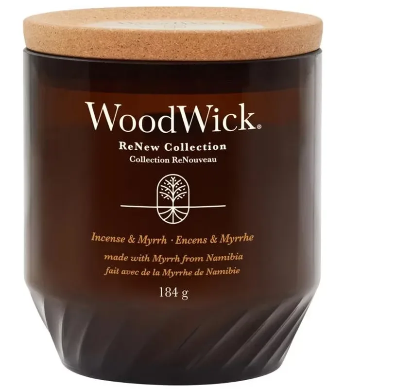 WoodWick Incense & Myrrh ReNew Duftkerze (184g)