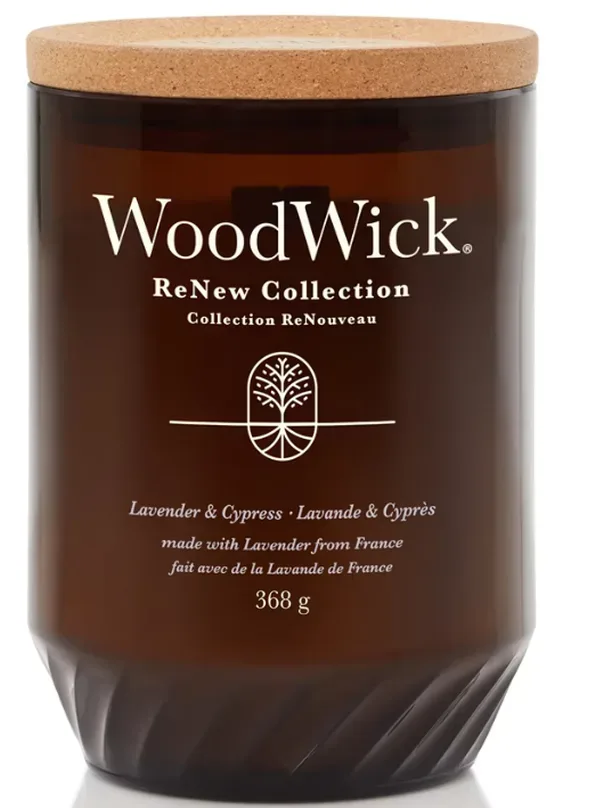 WoodWick Lavender & Cypress ReNew Duftkerze (368g)