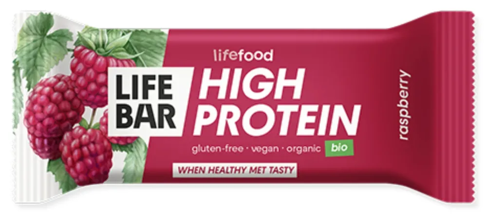 Lifefood Bio Lifebar Protein Riegel Himbeere (40g)