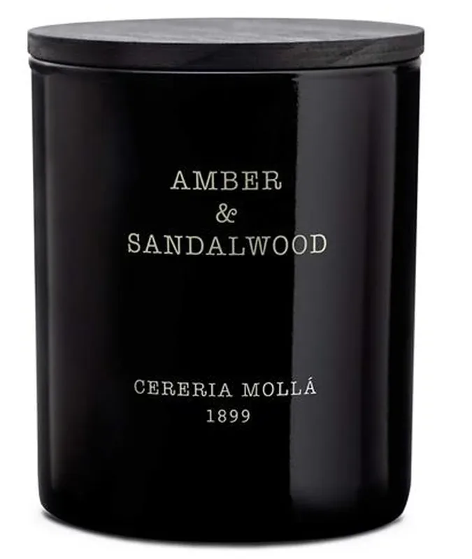 Cereria Mollá Premium Candle Amber & Sandalwood Duftkerze (230g)