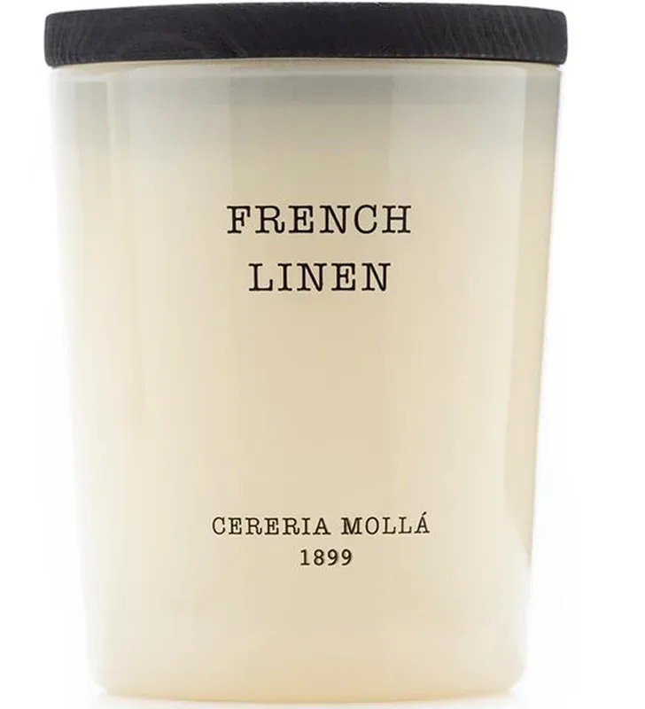 Cereria Mollá Premium Candle French Linen Duftkerze (70g)
