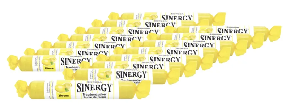 SINERGY Traubenzucker Zitrone (15x40g)