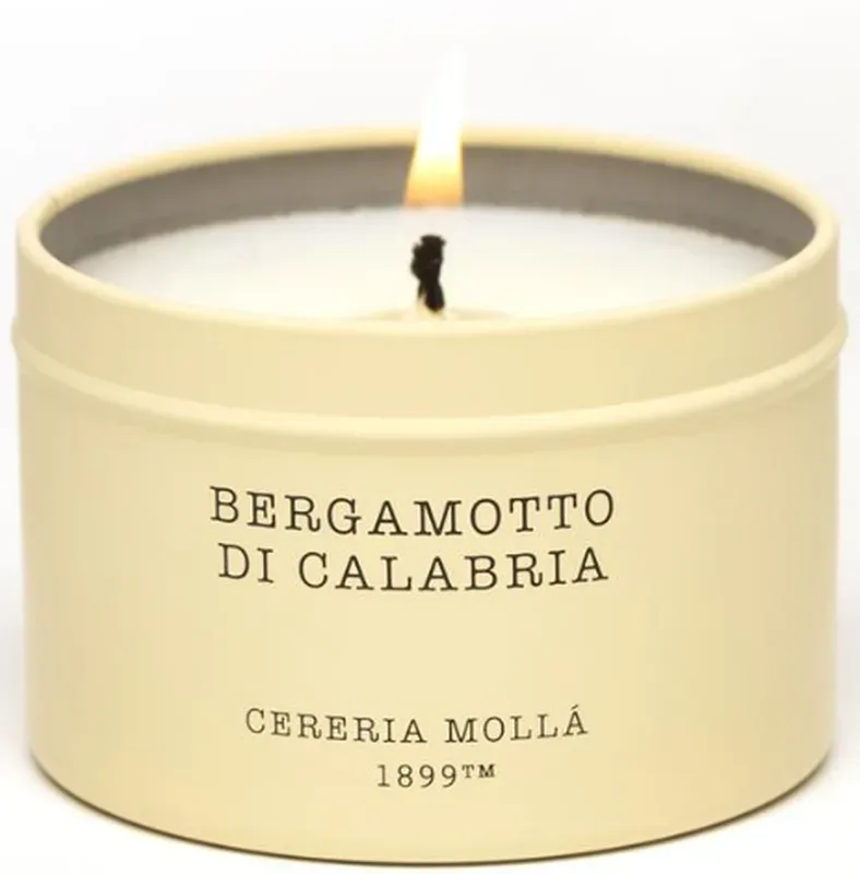 Cereria Mollá Travel Tin Candle Bergamotto di Calabria (90g)
