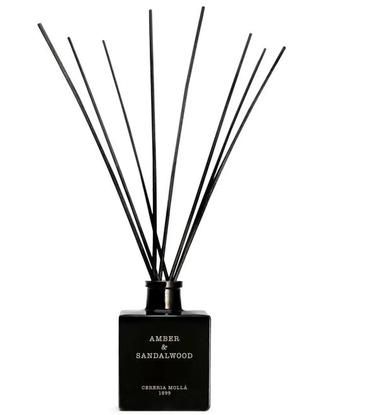 Cereria Mollá Diffuser mit Duftstäbchen Amber & Sandalwood (100ml)