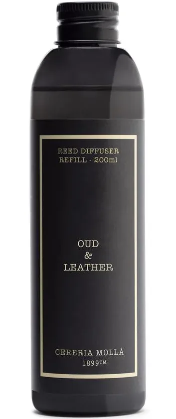 Cereria Mollá Diffuser Refill Oud & Leather (200ml)