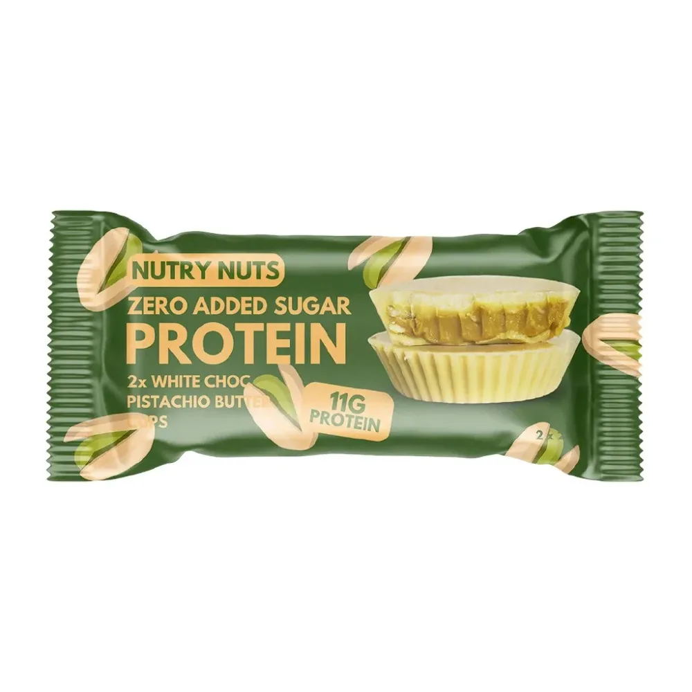 NUTRY NUTS White Chocolate Pistachio Butter Cups (2x21g)