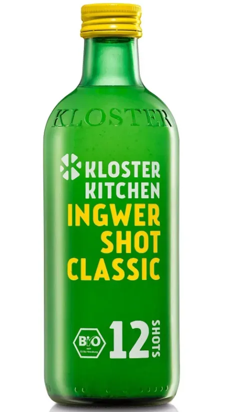 KLOSTER KITCHEN Ingwershot BIO Classic, 12 Portionen (360ml)