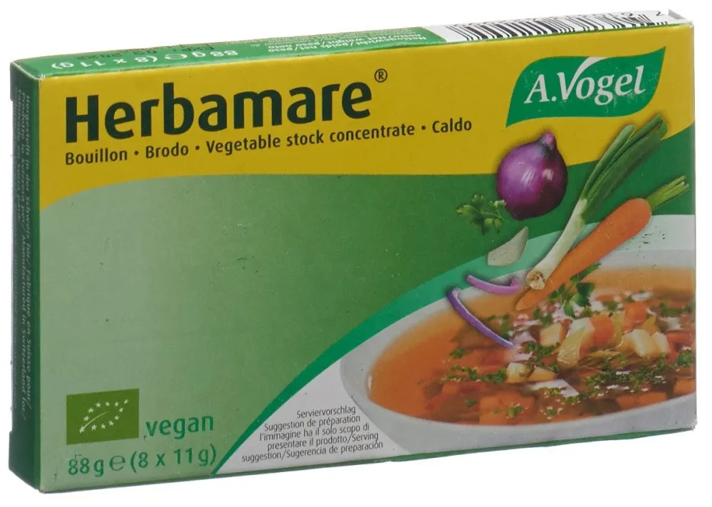 A. Vogel Herbamare Bouillon Würfel Bio (8x11g)