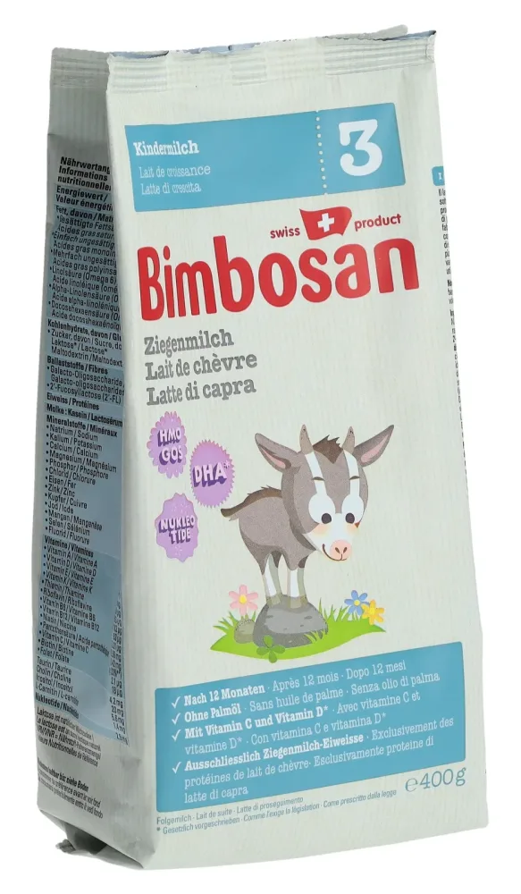 Bimbosan Ziegenmilch 3 Nachfüllpackung (400g)