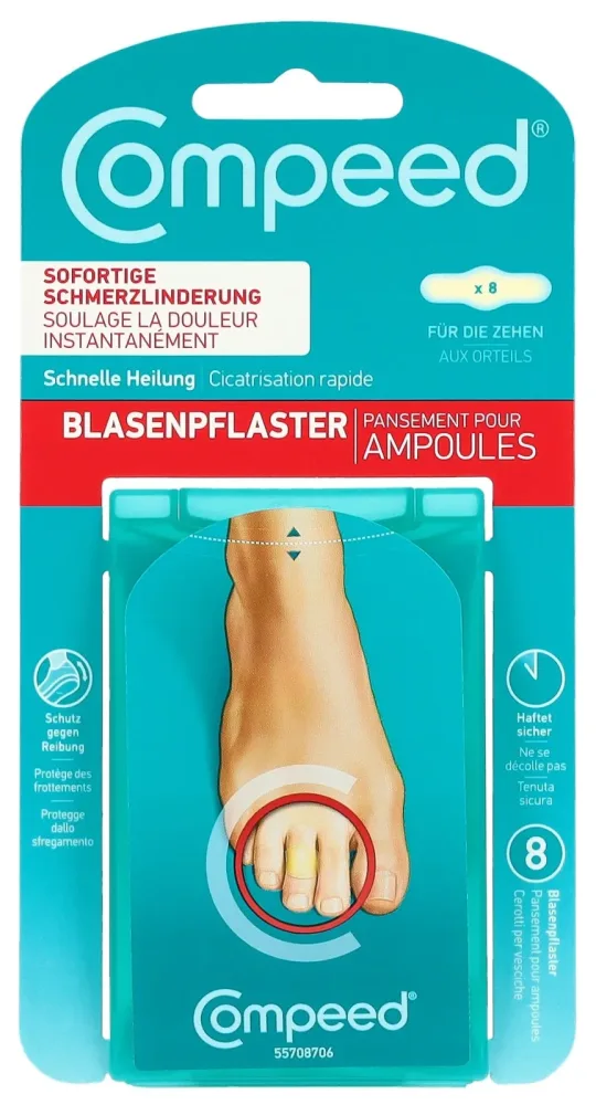 Compeed Blasenpflaster Zehen (8 Stk)