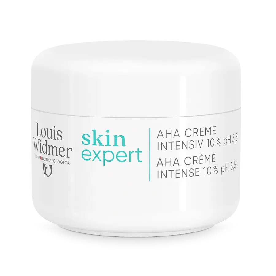 Louis Widmer - skinexpert AHA Creme Intensiv 10 % pH 3,5, 50 ml