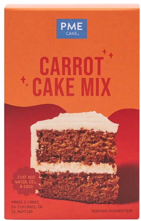 PME CAKE Karottenkuchen-Mischung (450g)