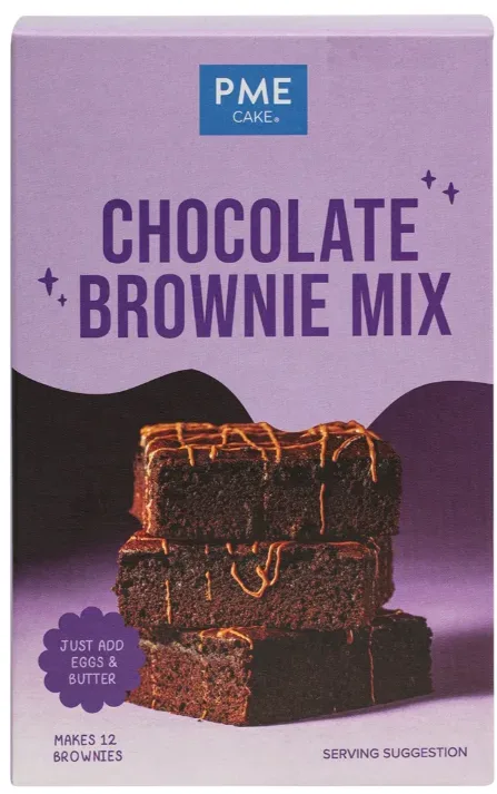 PME CAKE Schokoladen-Brownie Backmischung (500g)