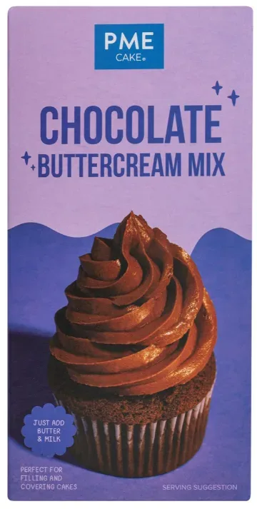 PME CAKE Buttercreme-Mischung, Schokolade (450g)