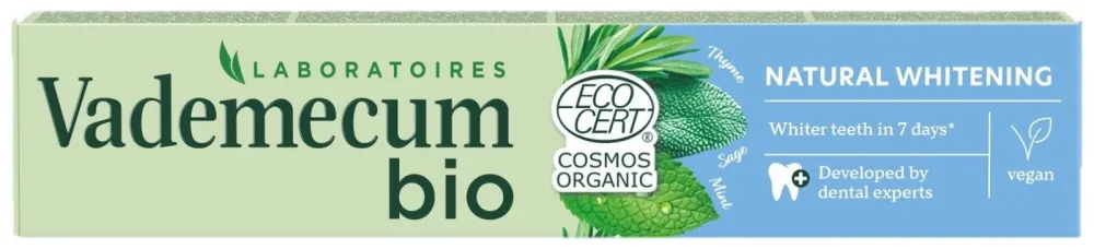 Vademecum Whitening Zahnpasta Bio (75ml)