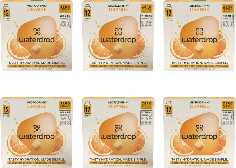 waterdrop Microdrink Orange (6x12 Stk)