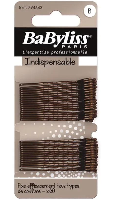 BaByliss Haarklemmen, schwarz (60 Stk)