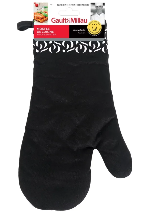 Gault Millau Ofenhandschuh, schwarz (1 Stk)