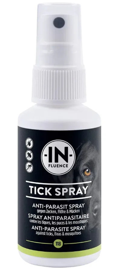 IN-FLUENCE Tick Spray, Parasitenschutz für Hunde (50ml)