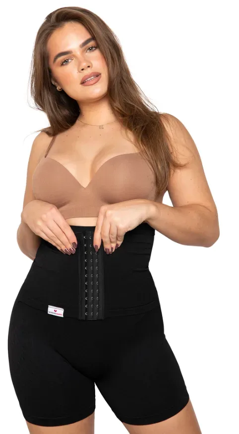 Wondermom Postpartum Belly Binder Shorts schwarz, Grösse M (1 Stk)