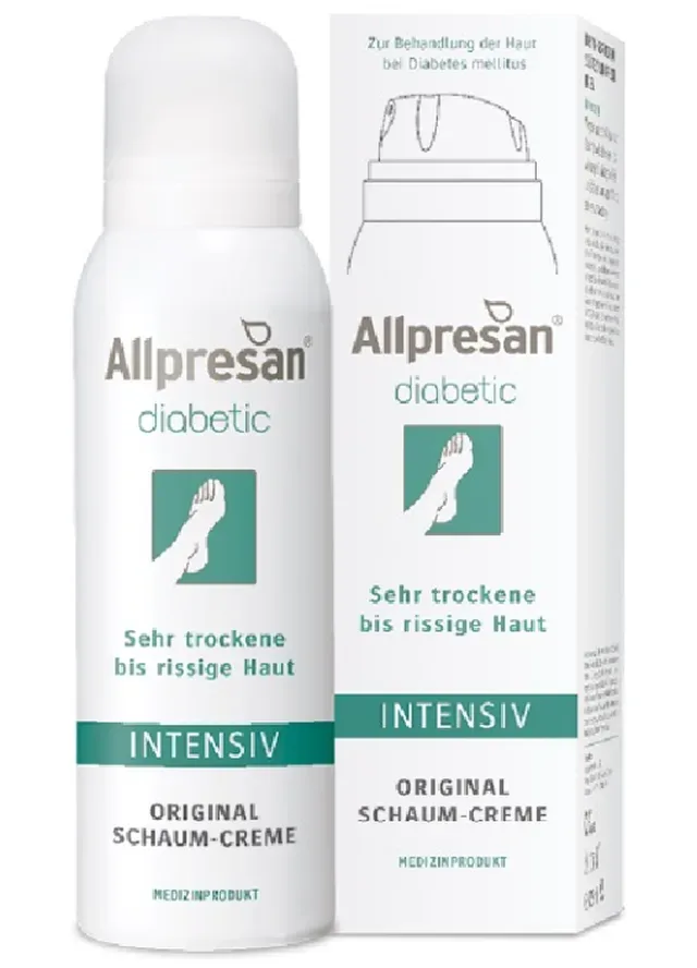 Allpresan diabetic Intensiv Schaum-Creme (125ml)