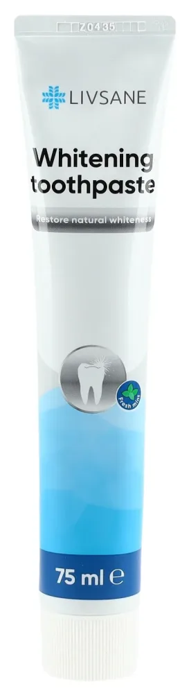 Livsane Whitening Zahnpasta (75ml)