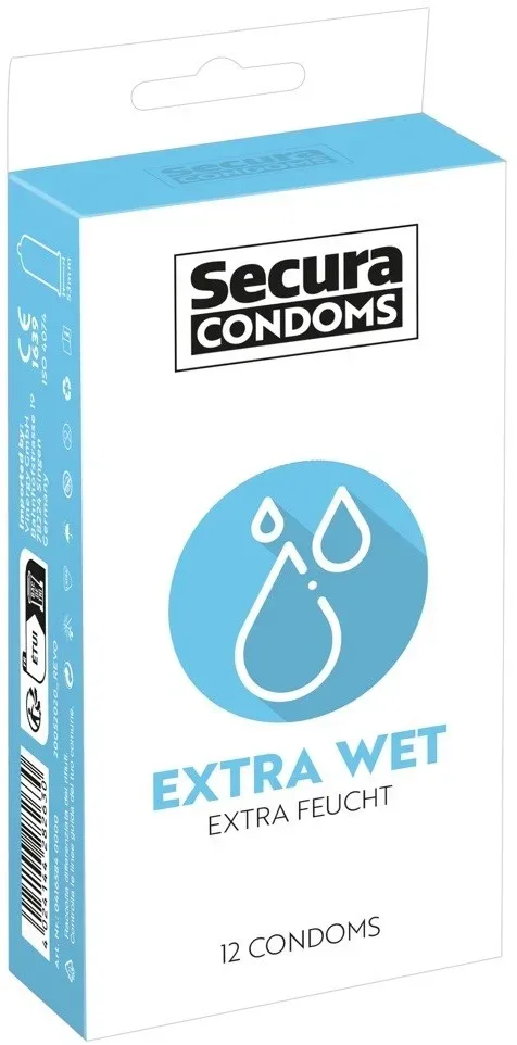 Secura Extra Wet Kondome (12 Stk)