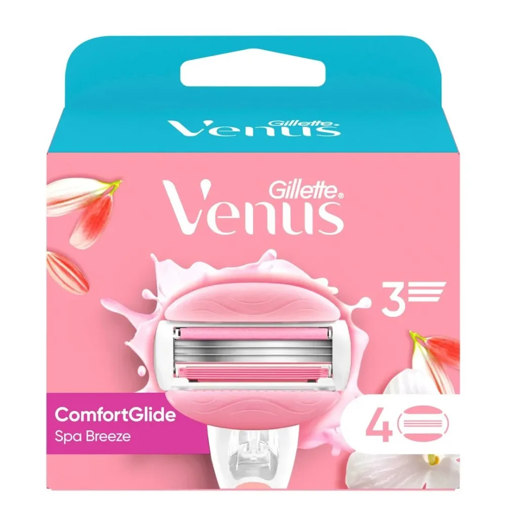 Gillette Venus Comfortglide Systemklingen Spa Breeze (4 Stk)