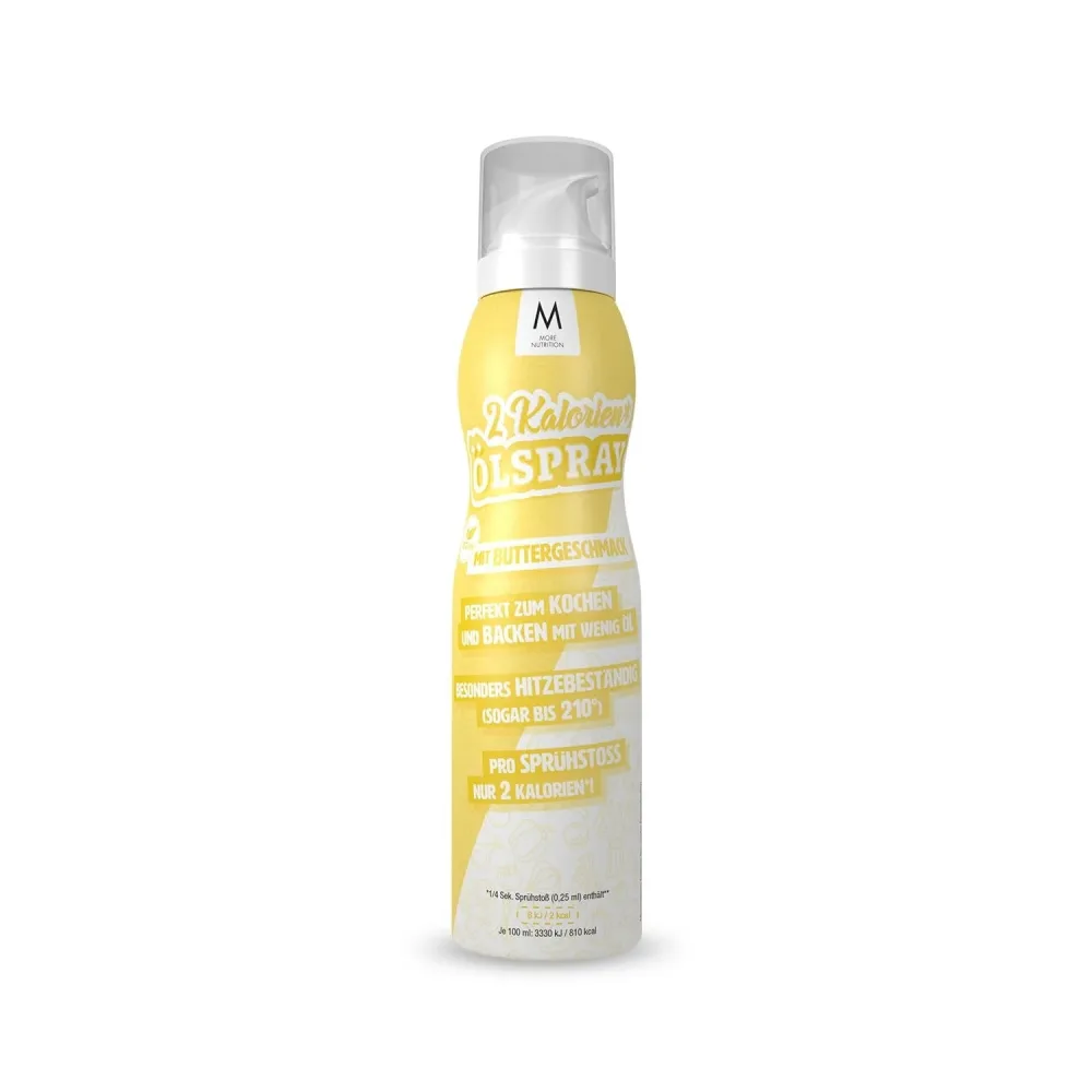 More Nutrition 2 Kalorien-Ölspray, Butter (200ml)