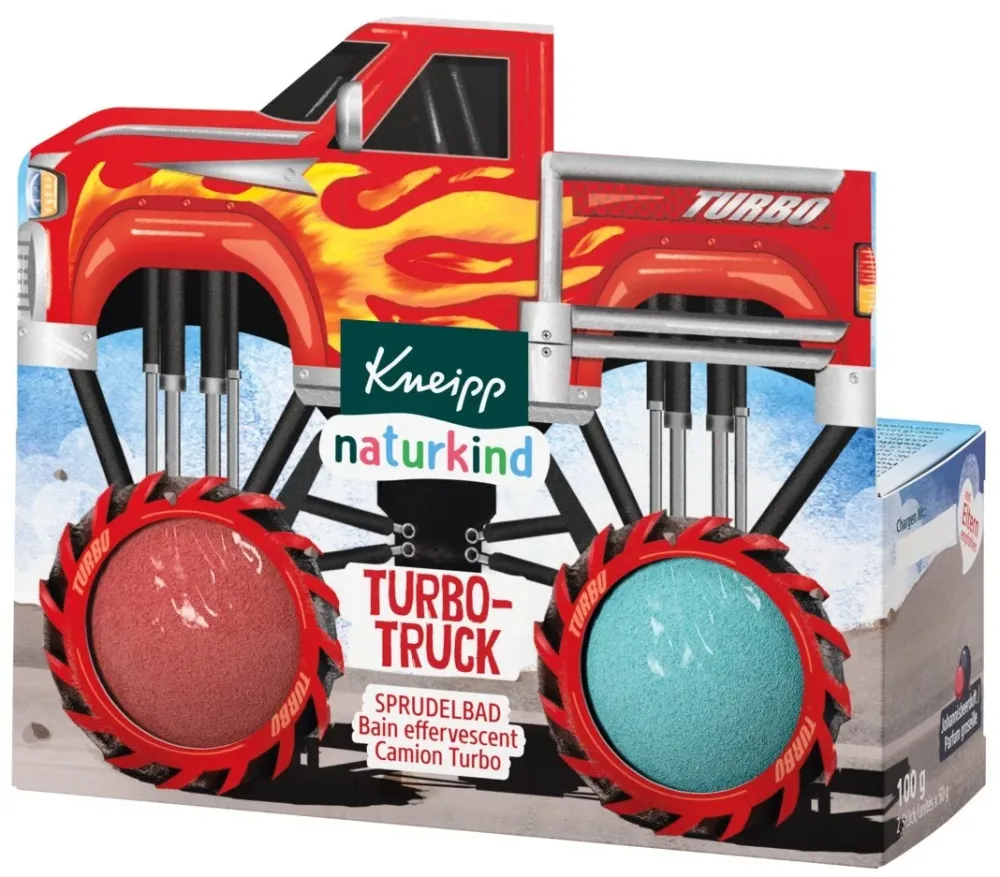 Kneipp Naturkind Sprudelbad Turbo-Truck (100g)