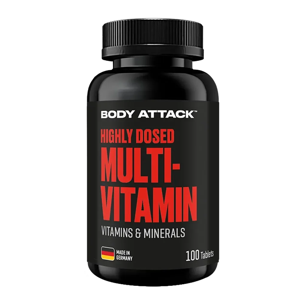 Body Attack Multivitamin Tabletten (100 Stk)