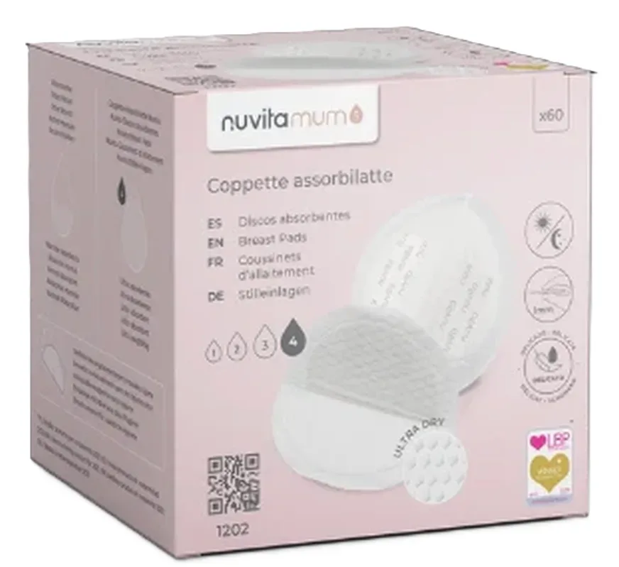 nuvita Einweg-Stilleinlagen für Tag und Nacht (60 Stk)