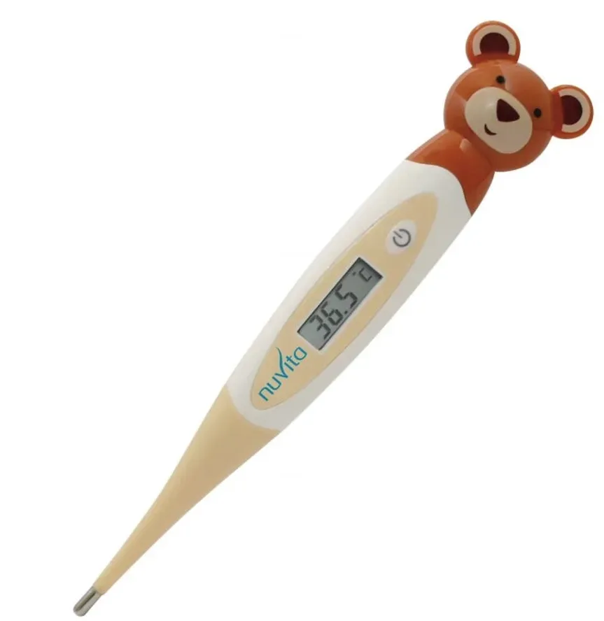 nuvita Digitalthermometer mit flexibler Spitze, Bär (1 Stk)
