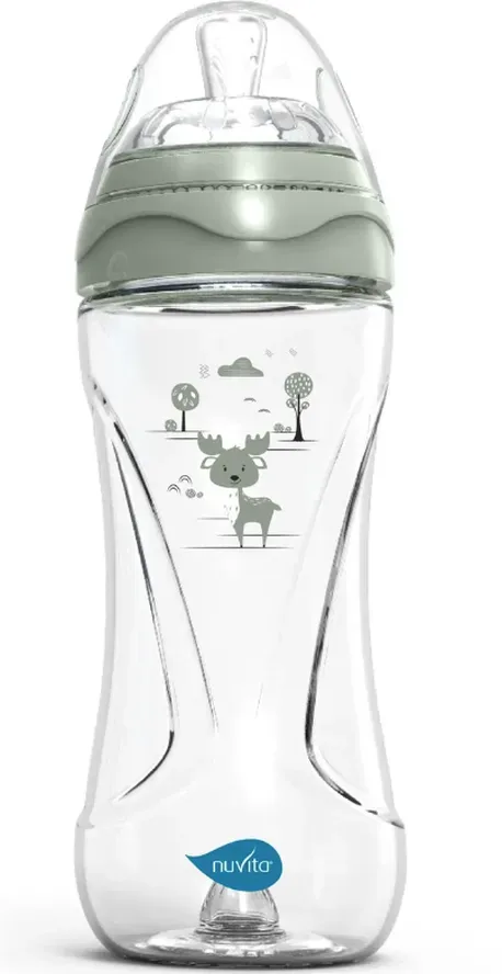 nuvita Anti-Kolik-Babyflasche grün 330ml, ab 3 Monate (1 Stk)