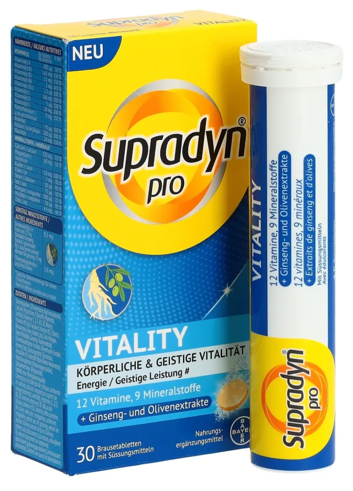 Supradyn pro Vitality Brausetabletten (30 Stk)
