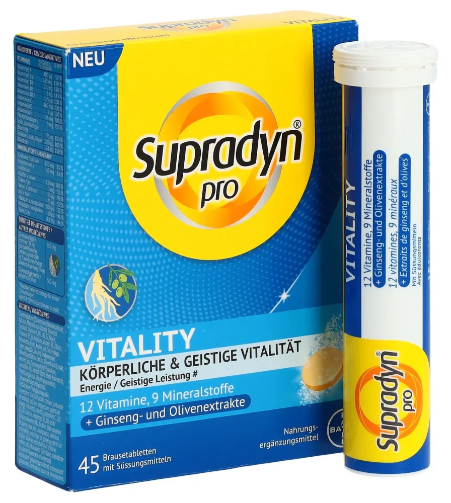 Supradyn pro Vitality Brausetabletten (45 Stk)