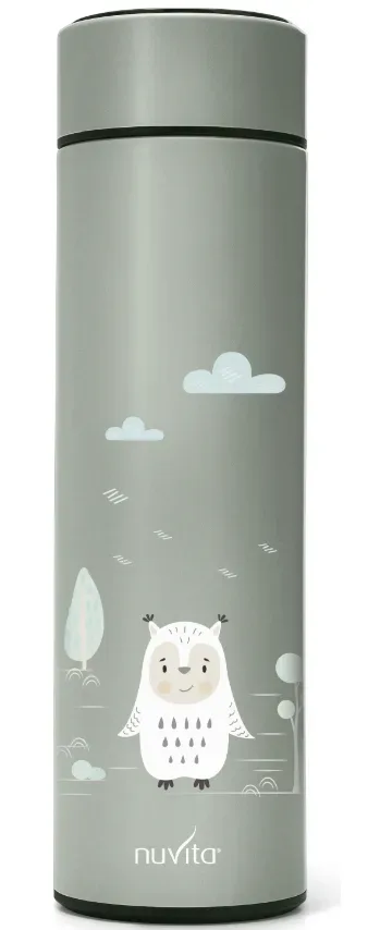 nuvita Thermosflasche grün, mit Temperaturanzeige, 500ml (1 Stk)