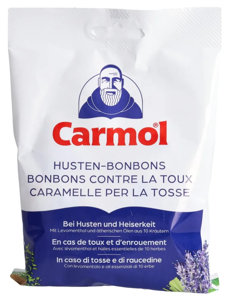 Carmol  Husten-Bonbons Duo, 2x75g (36 Stk)