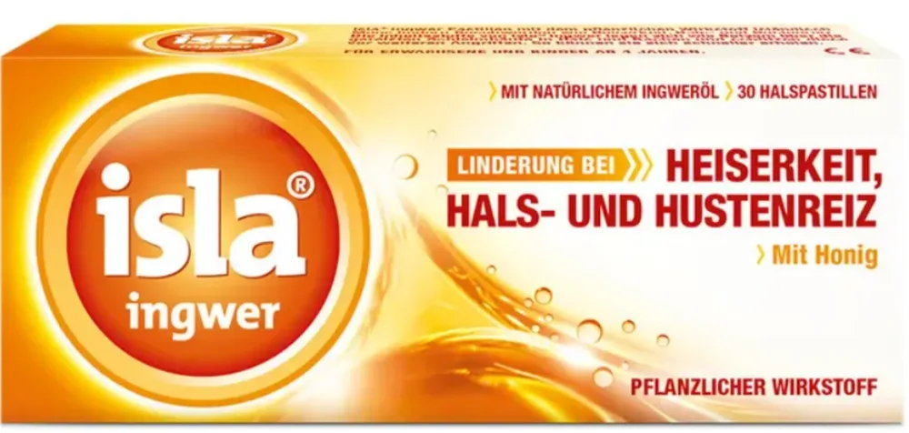 isla Ingwer Pastillen (30 Stk)