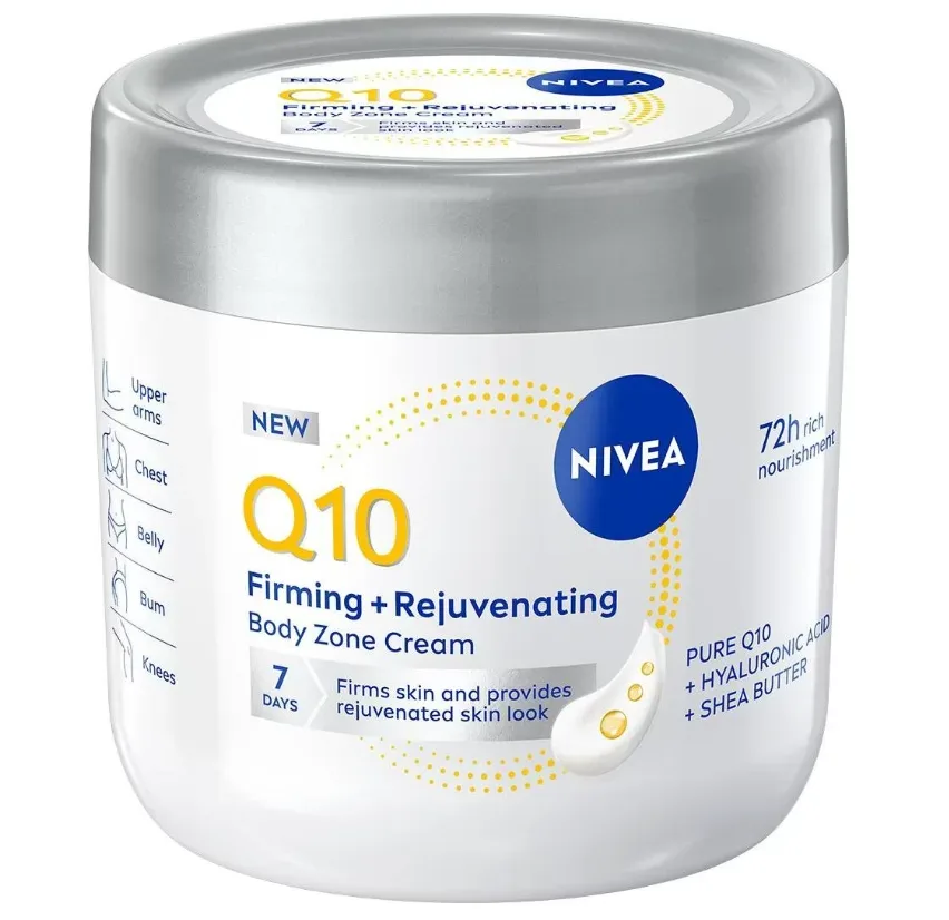 Nivea - Q10 Straffend + Verjüngend Body Creme, 400 ml