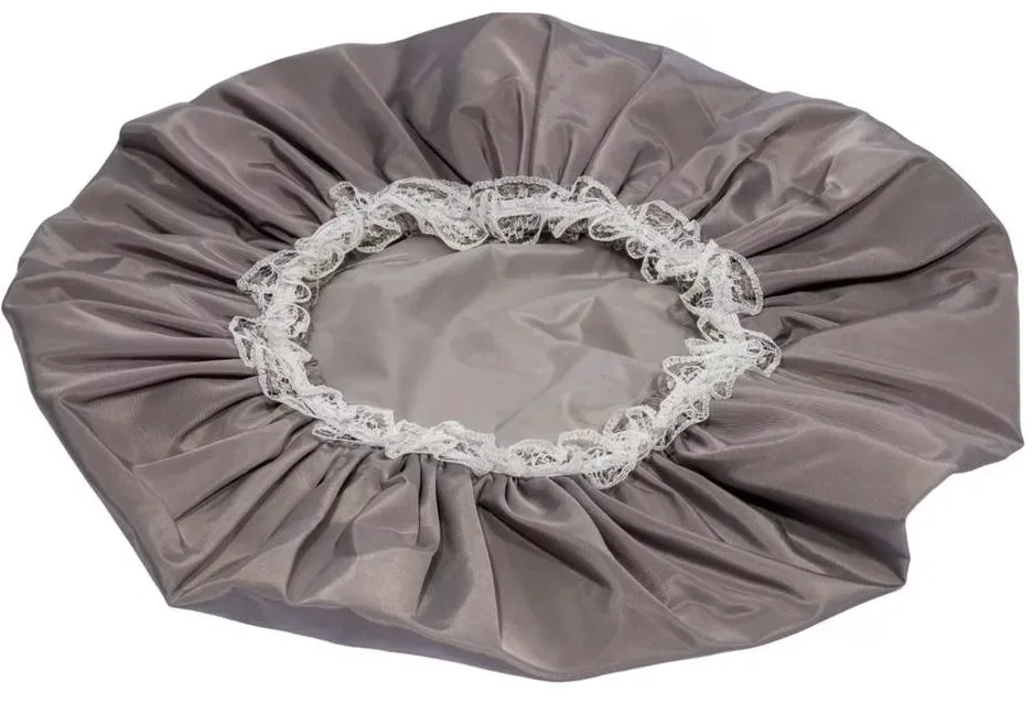 HERBA Duschhaube gefüttert, grau (1 Stk)