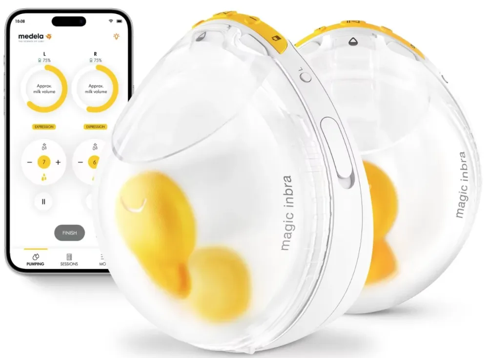 medela Elektrische Doppel-Milchpumpe Magic InBra (1 Stk)