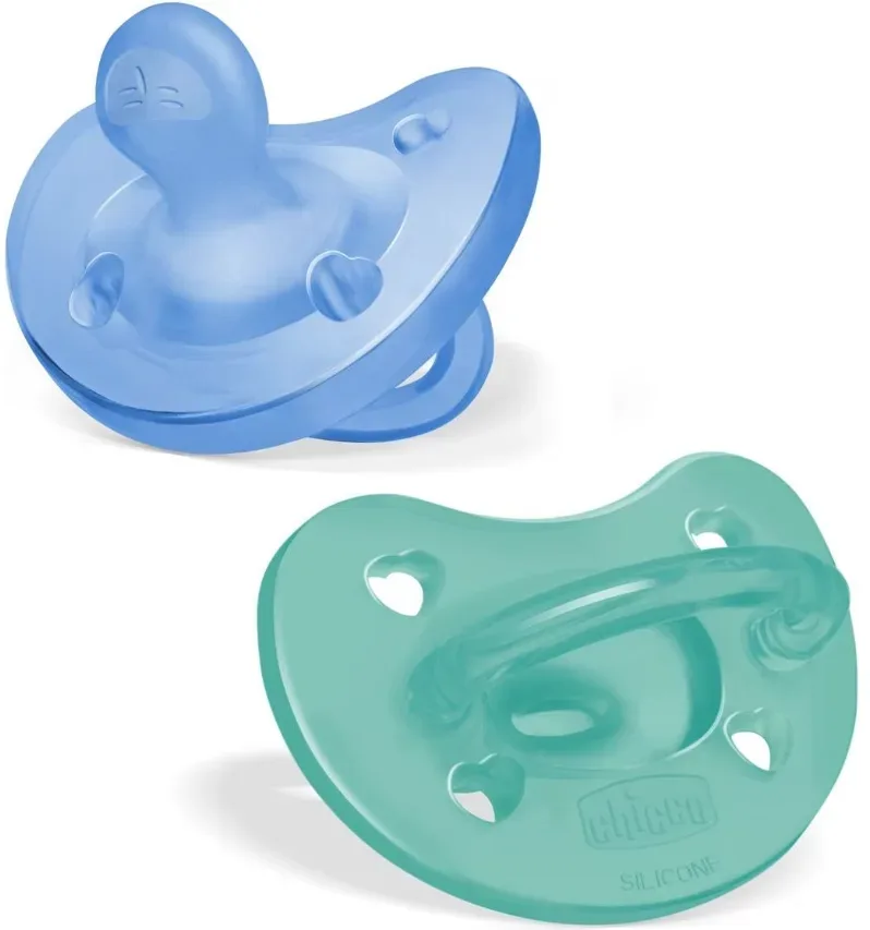Chicco - Schnuller, 6-16 Monate, Blau