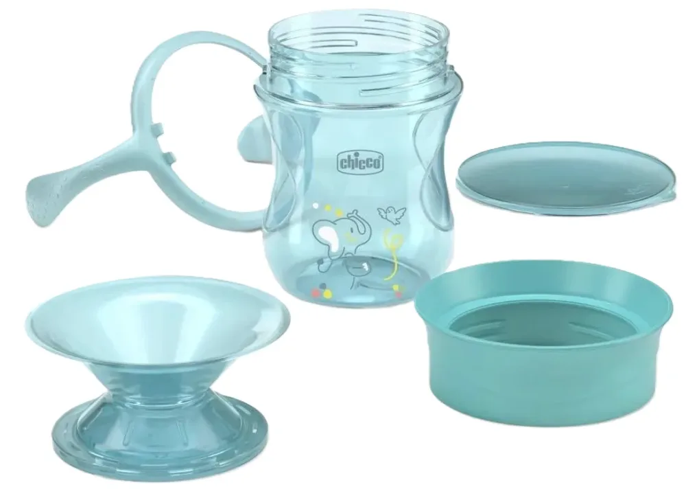 Chicco Perfect Cup 200ml, blau, ab 12 Monate (1 Stk)