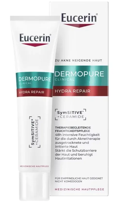 Eucerin - DERMOPURE CLINICAL  Hydra Repair - Therapiebegleitende Feuchtigkeitspflege, 40 ml
