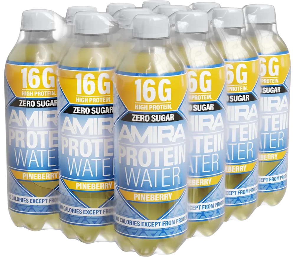 AMIRA Proteinwasser Pineberry (12x500ml)