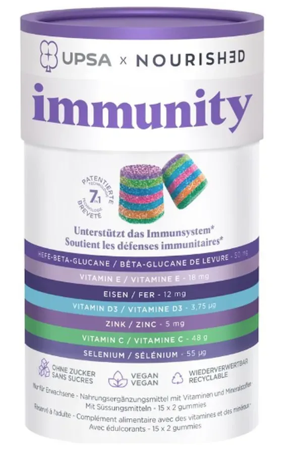 UPSA X NOURISHED Immunity Gummies (30 Stk)